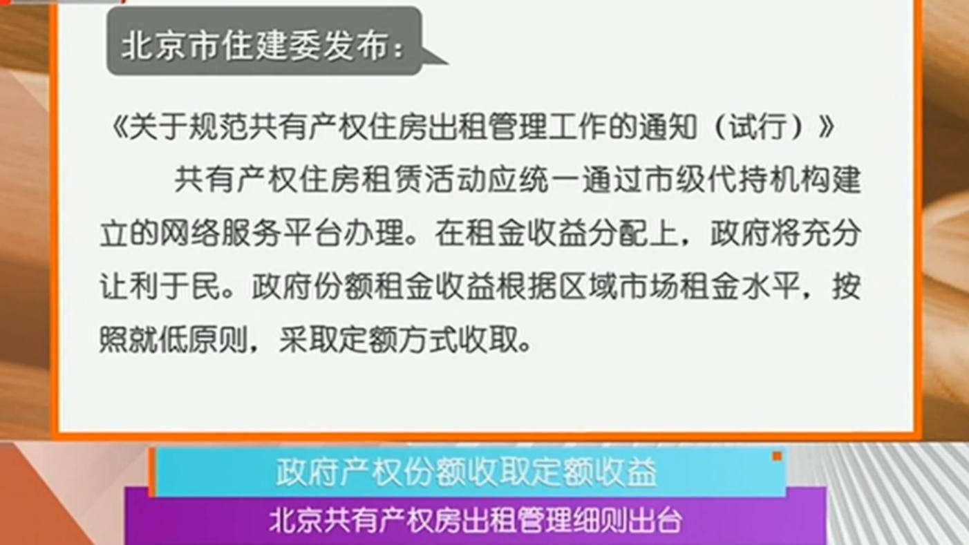 北京共有产权最新动态更新，最新消息汇总
